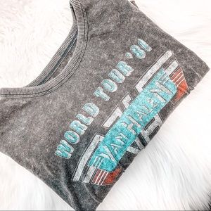 Cropped Van Halen Tee